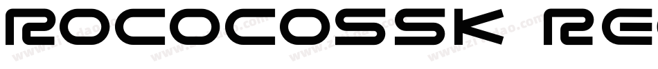 RococoSSK Regular字体转换